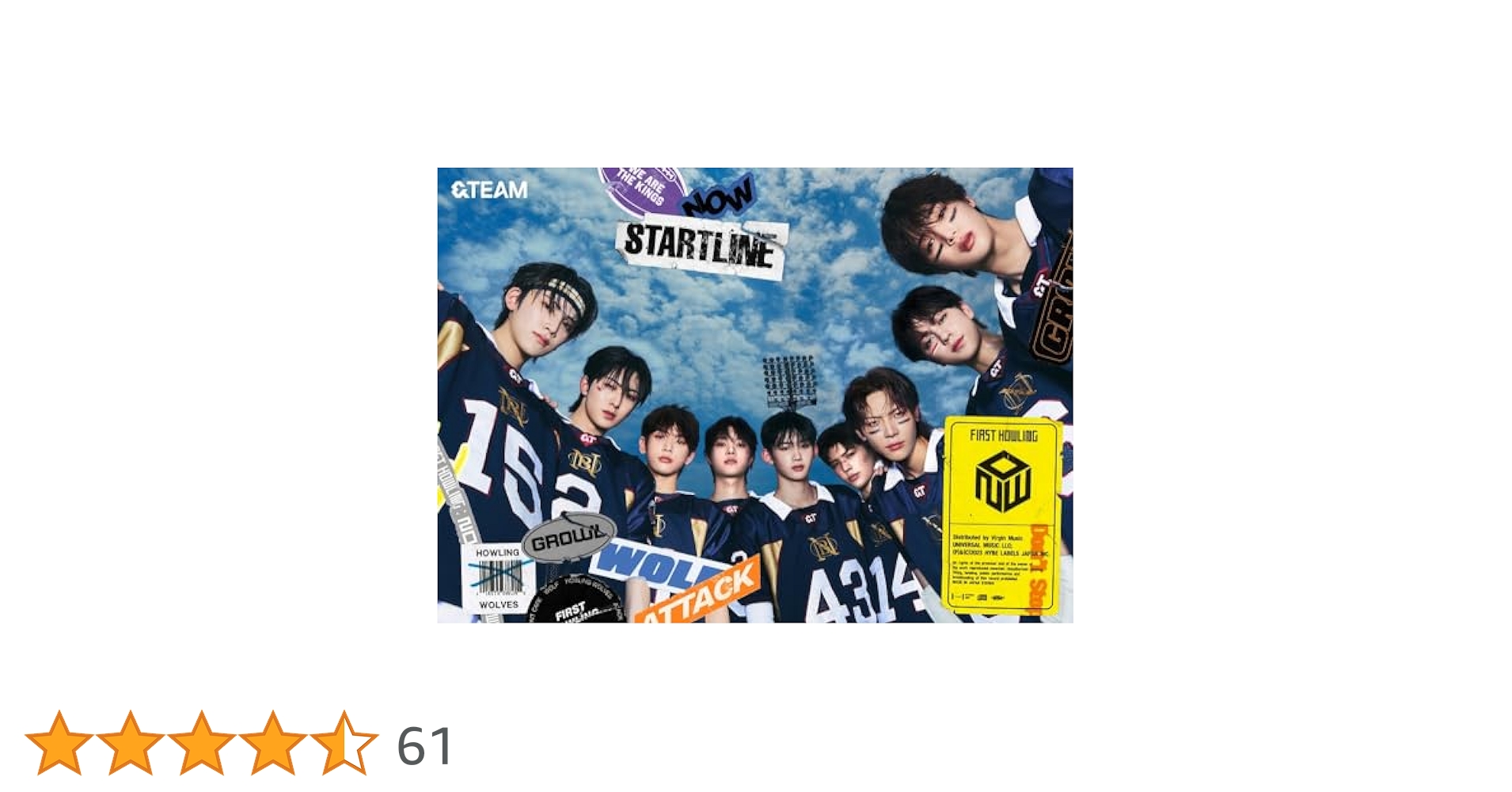 &TEAM 1st ALBUM First Howling NOW 5個セット First Howling : NOW - Album by &TEAM | Spotify